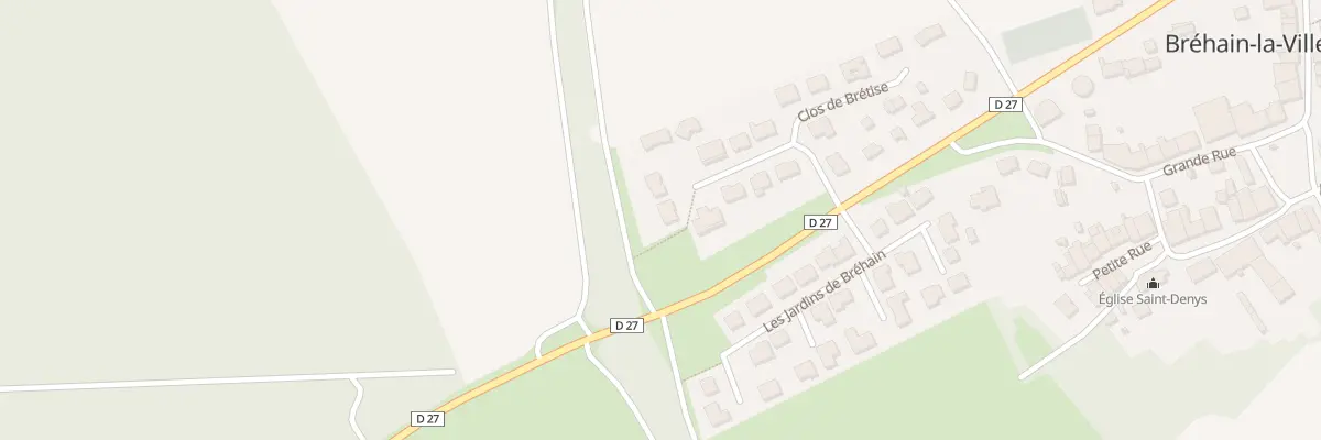 Plan du 7 Lot Clos de Brêtrise à Bréhain-la-Ville