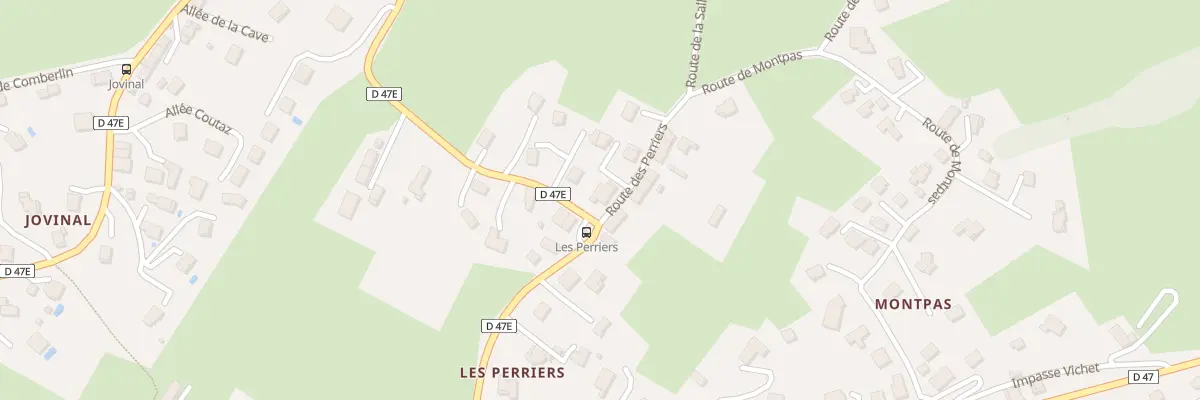 Plan du 5793F Les Perriers à Vimines