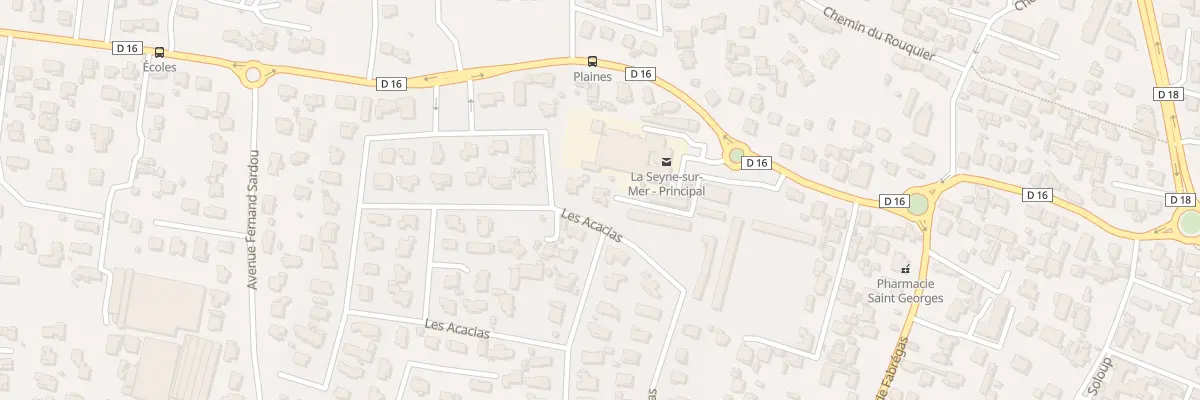 Plan du 55 Rue du Lot Les Acacias à La Seyne-sur-Mer