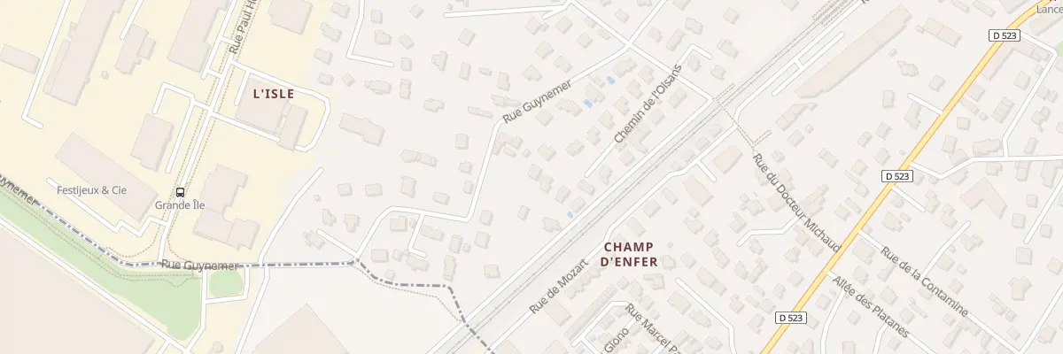 Plan du 11 Rue Guynemer à Villard-Bonnot