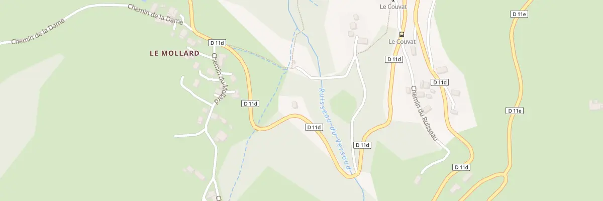 Plan du 77 Rte de Pre Rondet à Saint-Jean-le-Vieux