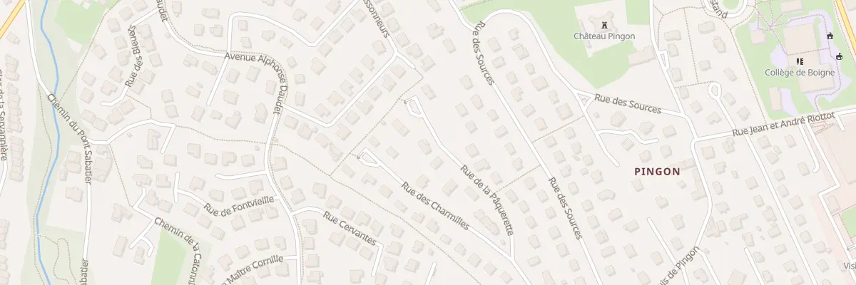 Plan du 173 Rue de la pâquerette à La Motte-Servolex