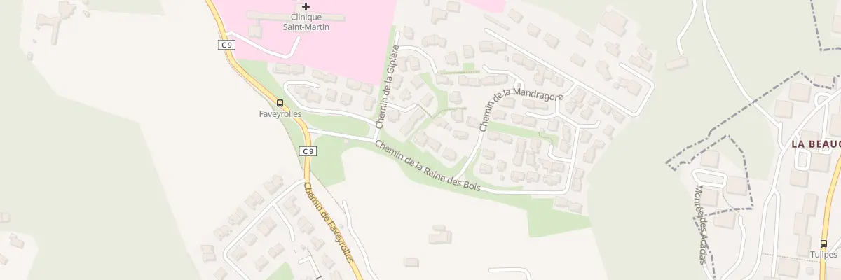 Plan du 75 Che de la Mandragore à Ollioules