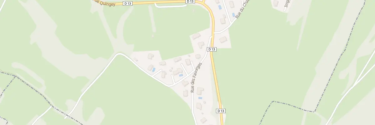 Plan du 2 Rue des Combes à Abbans-Dessus