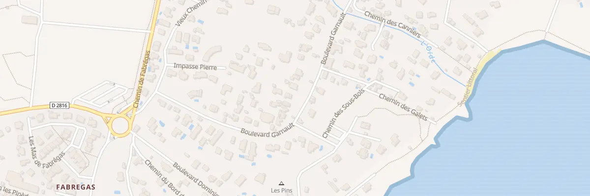 Plan du 395 Bd Garnault à La Seyne-sur-Mer