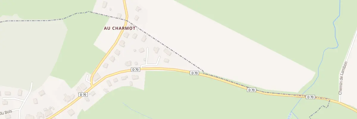 Plan du 5 Rue des Communaux à Audeux