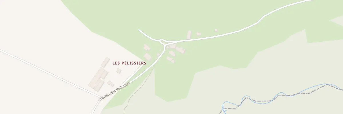 Plan du 790 Che des Pelissiers à Châtel-en-Trièves