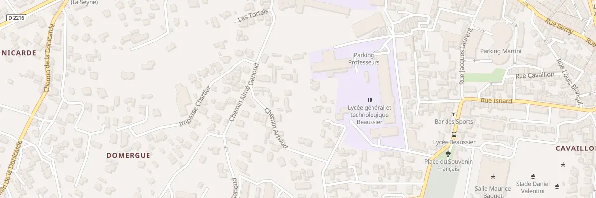 Plan du 9071 Rue Aime Genoud à La Seyne-sur-Mer