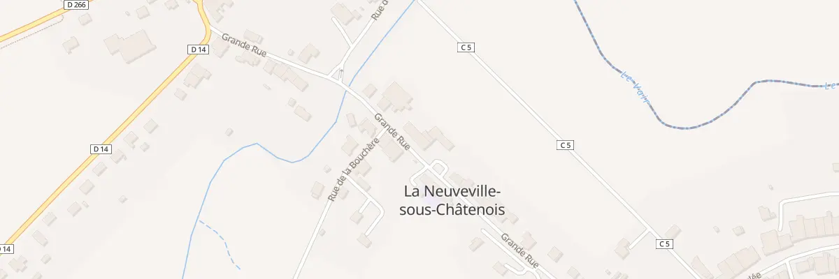Plan du 285 Rue Grande Rue à La Neuveville-sous-Châtenois