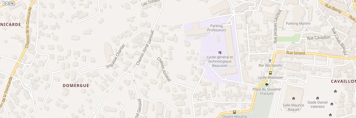Plan du 9069 Rue Aime Genoud à La Seyne-sur-Mer