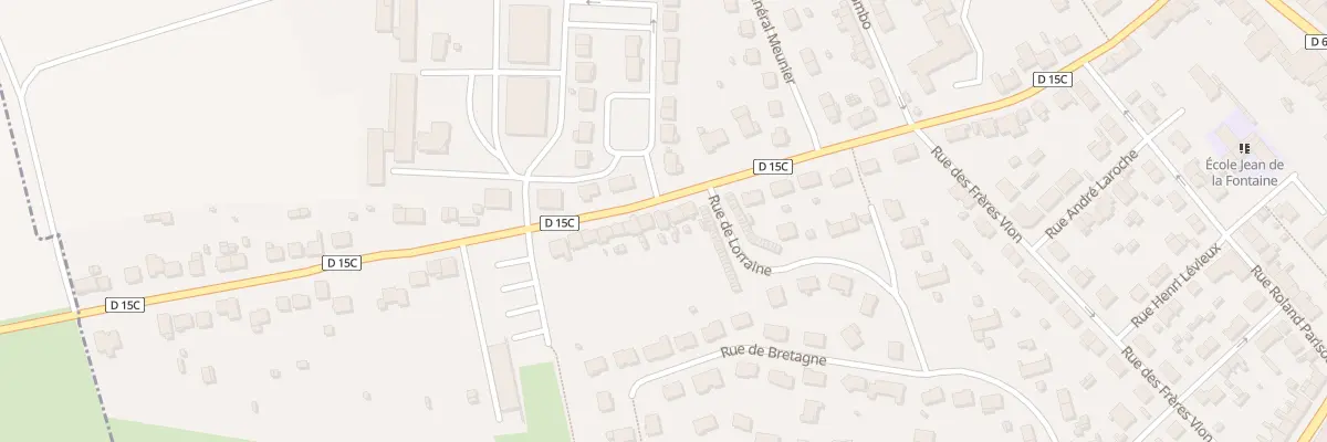 Plan du 7 Rue du Seizieme Bcp à Labry