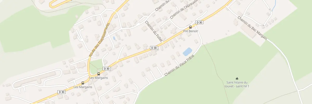 Plan du 36 Rte des Trois Villages (Hilai) à Plateau-des-Petites-Roches