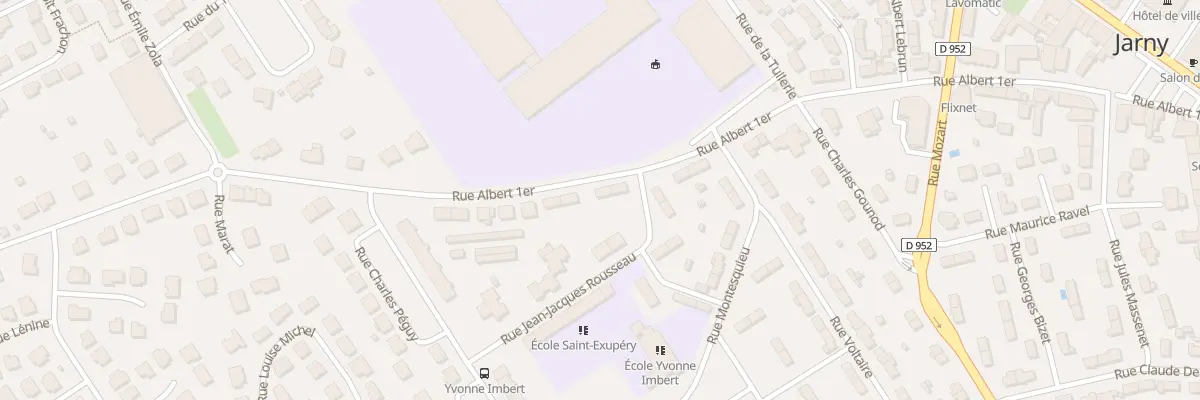 Plan du 43 Rue Albert 1er à Jarny