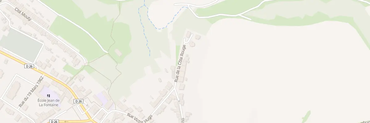 Plan du 12 Rue de la Côte Rouge à Hussigny-Godbrange