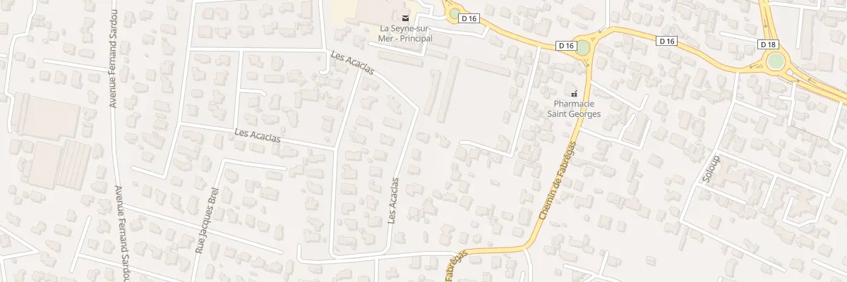 Plan du 73 Rue du Lot Les Acacias à La Seyne-sur-Mer