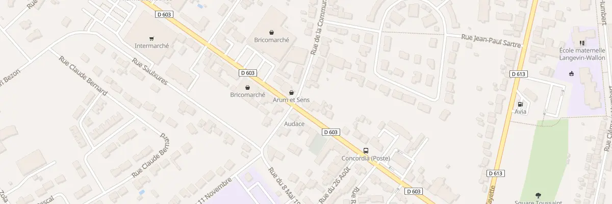 Plan du 48 Av de la République à Jarny