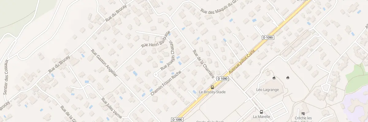 Plan du 107 Rue de la Charrière à Crolles