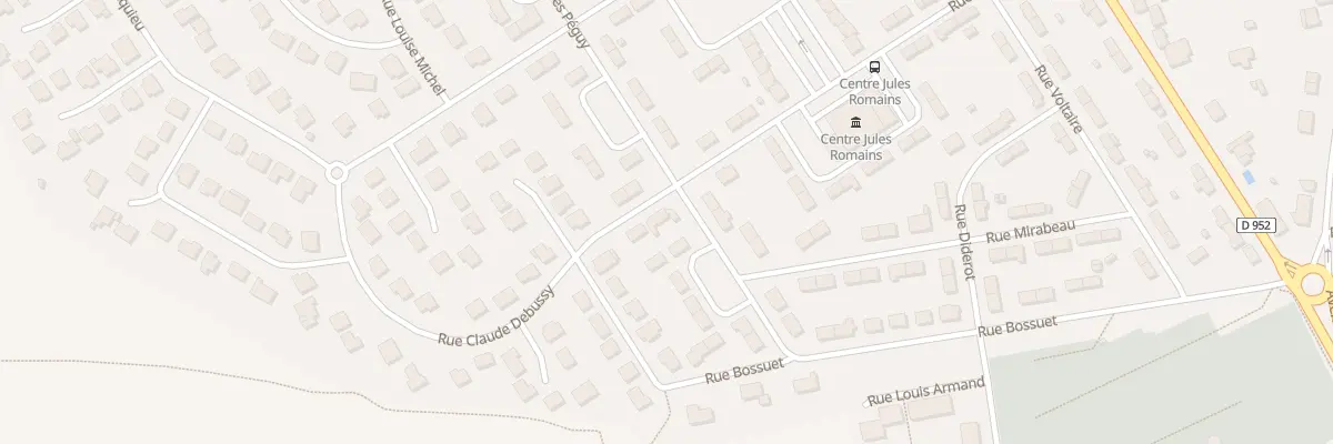 Plan du 33 Rue Claude Debussy à Jarny