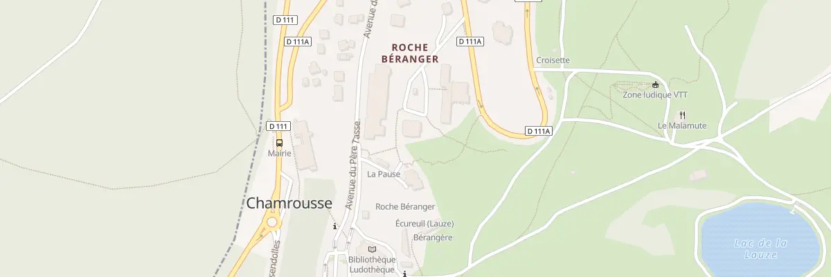Plan du 136 Rue des Bruyeres à Chamrousse