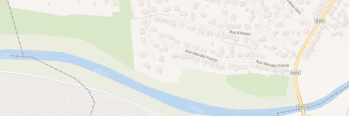 Plan du 34 Rue Pierre Mendes France à Labry