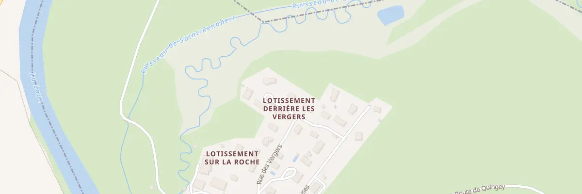 Plan du 2 Lot Derriere Les Vergers à Lavans-Quingey