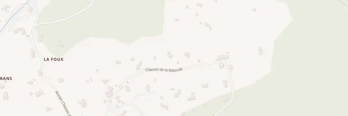 Plan du 812 Che de la Reboule à Évenos