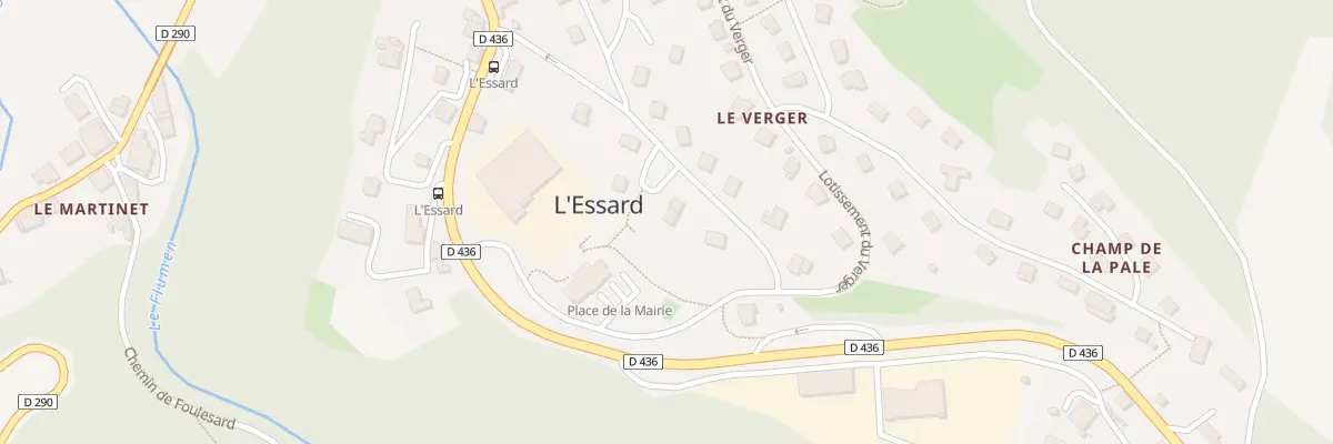 Plan du 5153C Au Bas des Fins à Villard-Saint-Sauveur