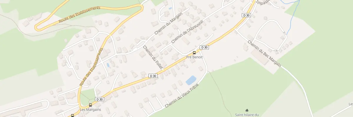 Plan du 25 Rte des Trois Villages (Hilai) à Plateau-des-Petites-Roches