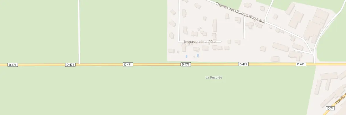 Plan du 10 Imp de la Pêle à Ney