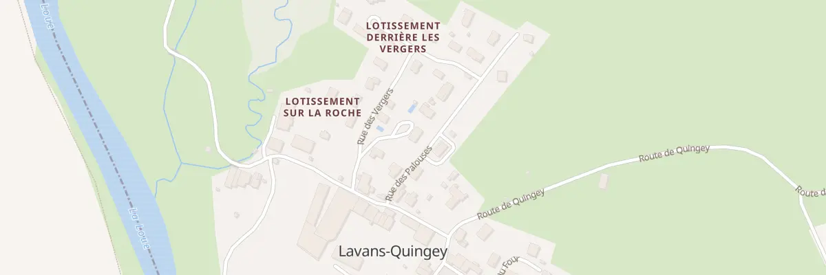 Plan du 4 Les Marnieres à Lavans-Quingey