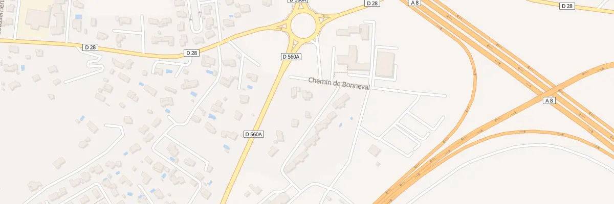Plan du 11 Che de Bonneval à Saint-Maximin-la-Sainte-Baume