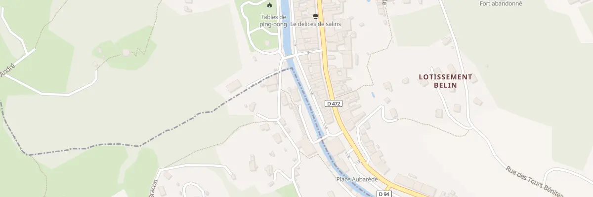 Plan du 2 Qua Laily à Bracon