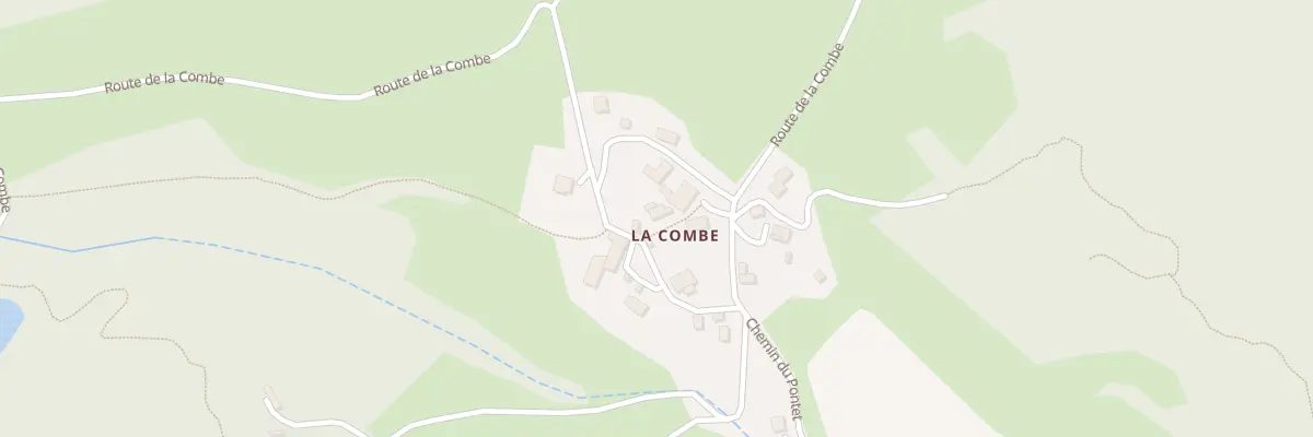 Plan du 2020 Rte de la Combe à Saint-Cassin