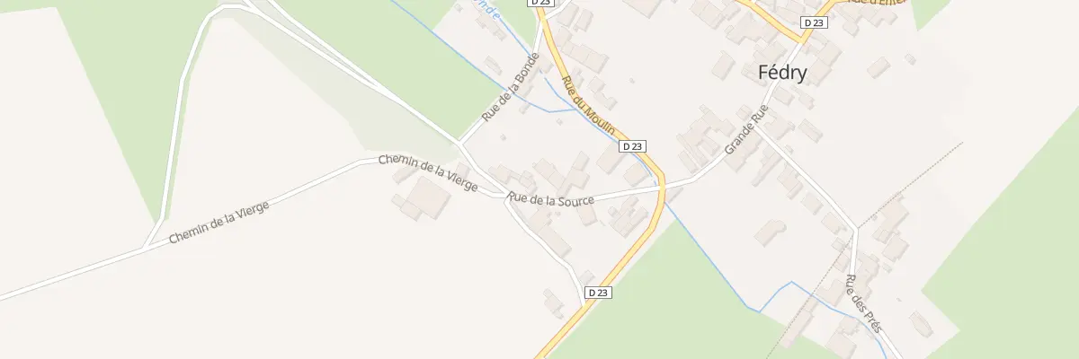 Plan du 7 Rue de la Source à Fédry