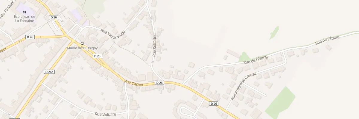 Plan du 39 Rue Carnot à Hussigny-Godbrange