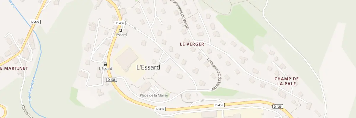 Plan du 5207 Au Bas des Fins à Villard-Saint-Sauveur