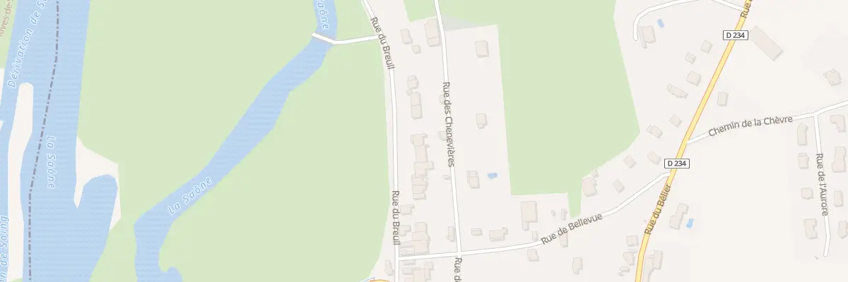 Plan du 22 Rue du Breuil à Soing-Cubry-Charentenay
