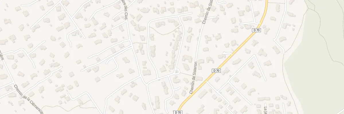 Plan du 42 Lot La Clairiere des Sourc à Seillons-Source-d’Argens