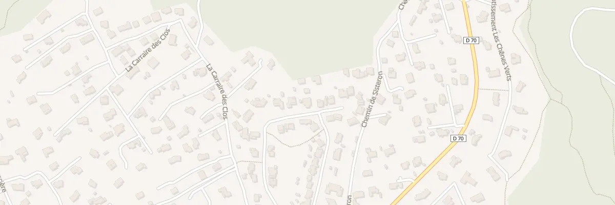Plan du 12 Le Gascon à Seillons-Source-d’Argens