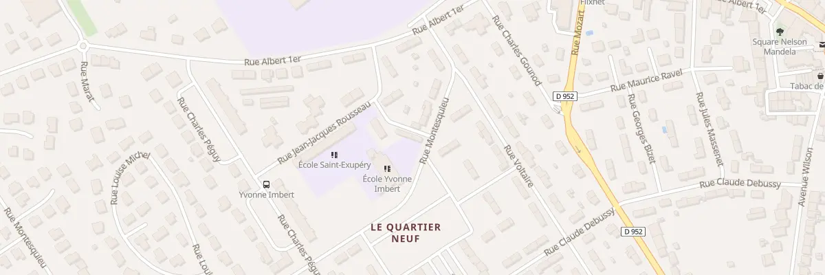 Plan du 9 Rue Jean-jacques Rousseau à Jarny