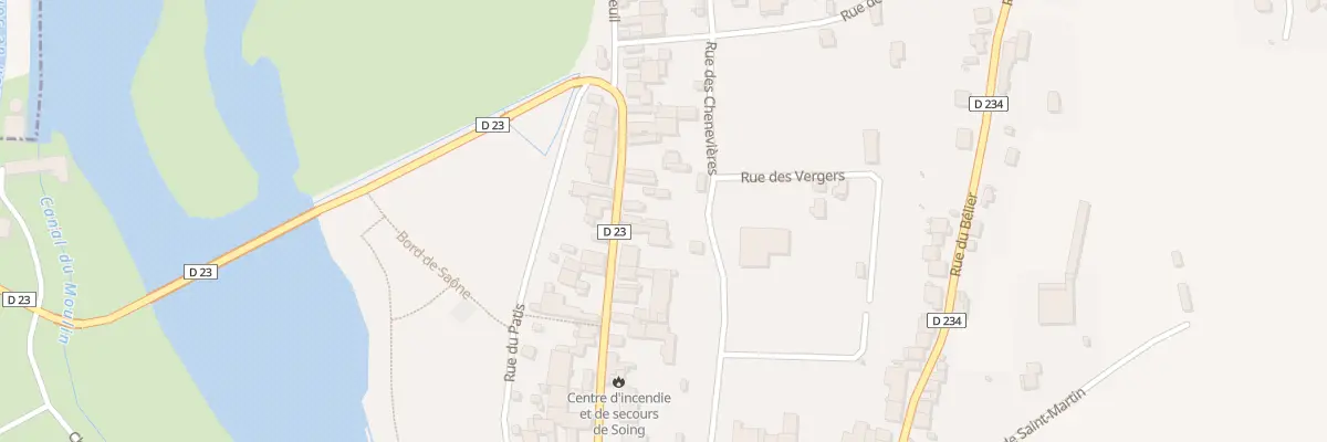 Plan du 30 Rue des Forges à Soing-Cubry-Charentenay