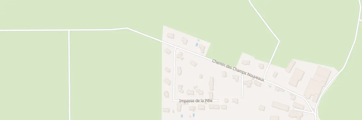 Plan du 415 Che des Champs Nouveaux à Ney