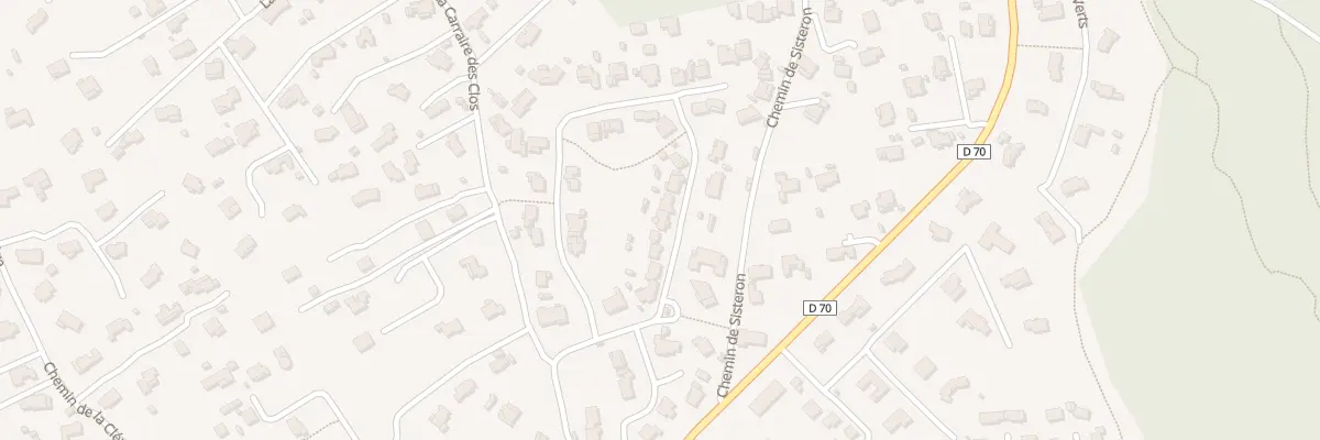 Plan du 44 Le Gascon à Seillons-Source-d’Argens