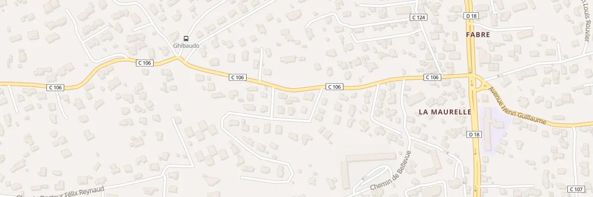 Plan du 316 Che de Fabre A Gavet * à La Seyne-sur-Mer