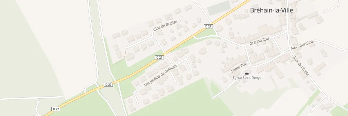 Plan du 1 Les Jardins de Brehain à Bréhain-la-Ville