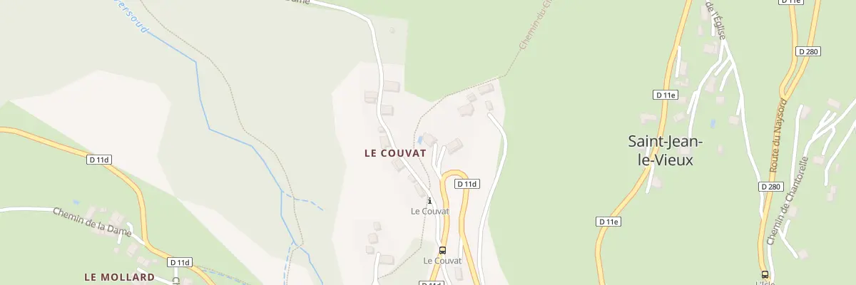 Plan du 573 Rte de Pre Rondet à Saint-Jean-le-Vieux