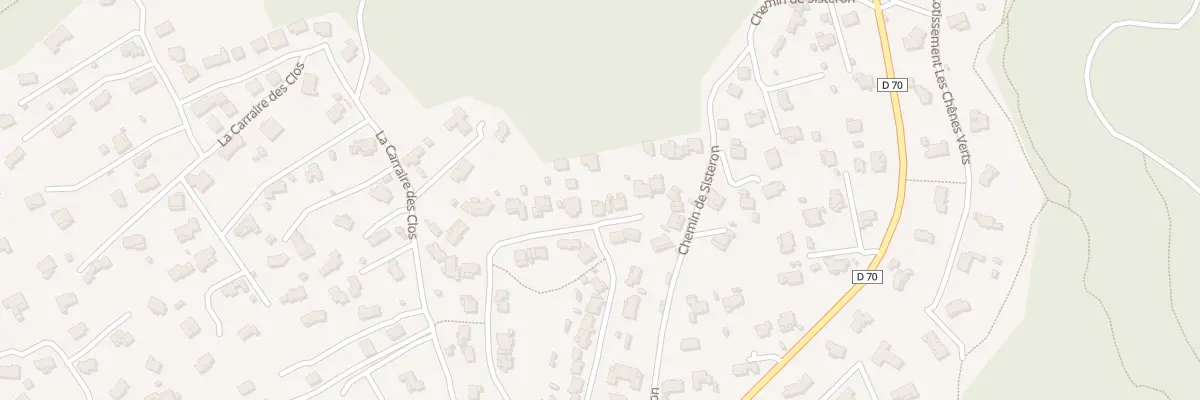 Plan du 13 Le Gascon à Seillons-Source-d’Argens