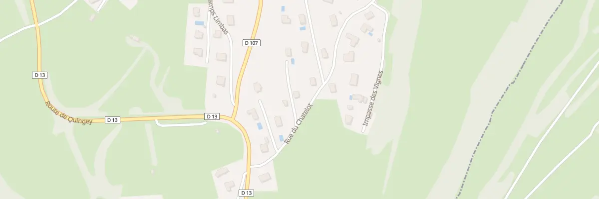 Plan du 7 Rue du Chatelot à Abbans-Dessus