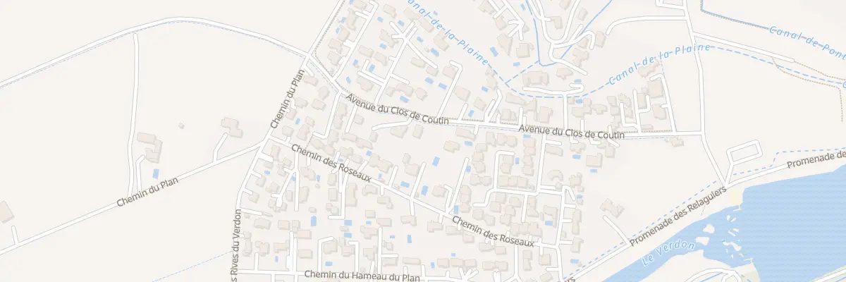 Plan du 168 Av du Clos de Coutin à Gréoux-les-Bains