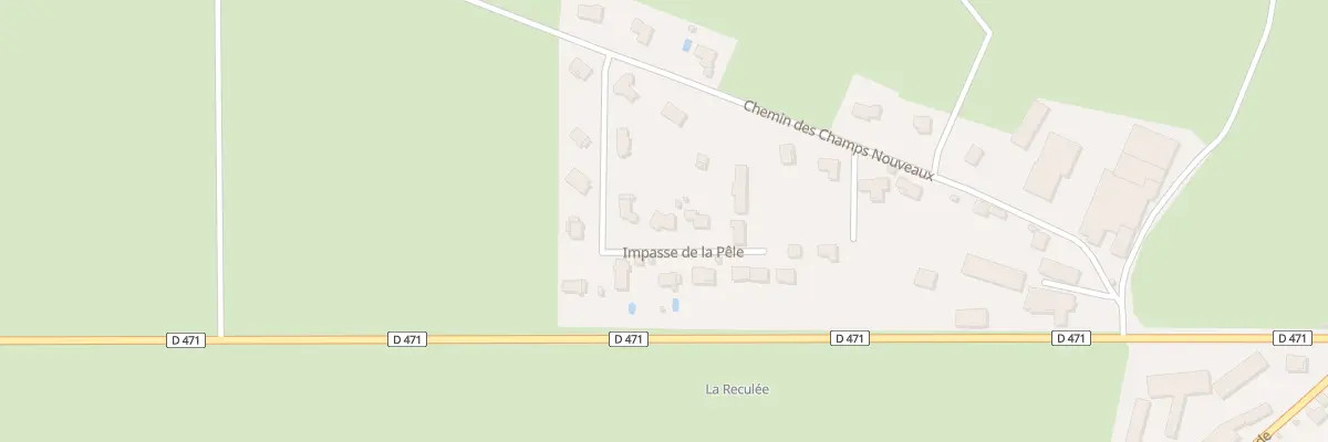 Plan du 5 Imp de la Pêle à Ney